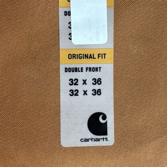 Carhartt Loose Original Fit Double Front 32 x 36 Men's Work Duck Pants NEW - Picture 12 of 14